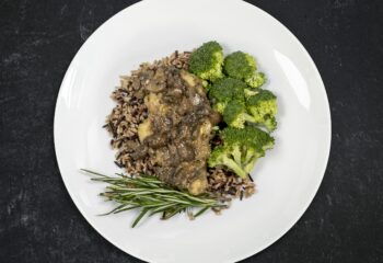 Chicken Marsala with Wild Rice